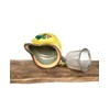Kutani [Teapot/Teapot] Large, Dark Painted Peony [Back Picture]