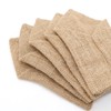 AOKQYA Silverware Pouches for Table Burlap Utensil Holder Pouch Burlap