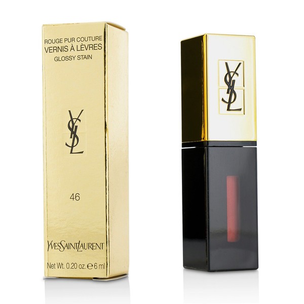 Yves Saint Laurent Vernis à Levres Liquid Glossy Lipstick 46 Rouge Fusain 6 ml