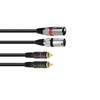 OMNITRONIC Adaptor Cable 2 x XLR (M) / 2 x
