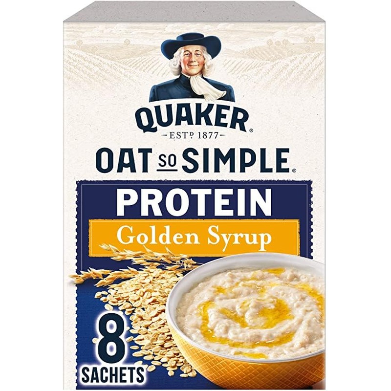 Porridge Bundle With Quaker Oat So Simple Protein Golden Syrup