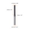sourcing map Carbide Chucking Reamer 0.165"(4.191mm) Dia Straight Flute Straight