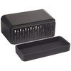 Brabantia 117503 Sink Organiser with Removable Tray, Dark Grey, 8.5
