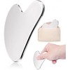 Gua Sha Herramienta de Masaje de Acero Inoxidable Guasha
