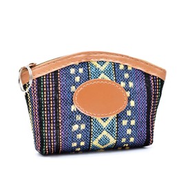 BDM - Monederos de Tela, cartera pequeña Con cremallera, billetero dibujos animados, Mujer y niña.