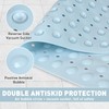 Corner Shower Mat Non Slip: 54 x 54 cm Quadrant