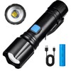 YZYOE Mini High Lumens Rechargeable Tactical Flashlights，Super Bright 1000 Lumen