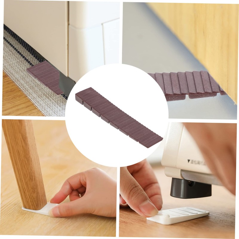 Operitacx Sofa Leg Raising Pad 20pcs Furniture Feet Mats Vibration