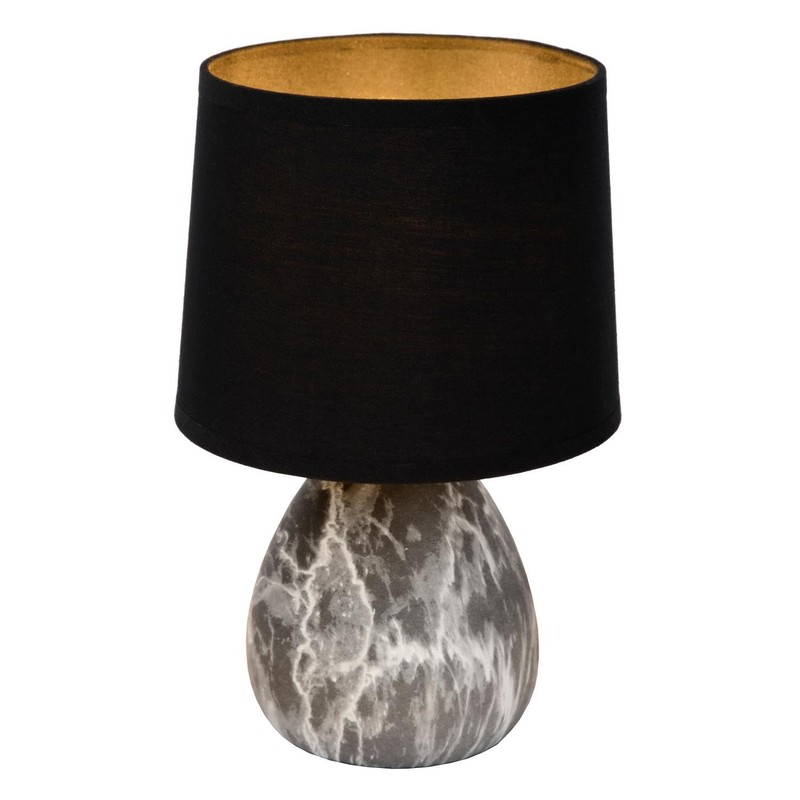 LUCIDE MARMO Table Lamp Diameter 16 cm 1 x E14