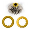 VGEBY1 Cassette Lock Ring, Bicycle Flywheel Cassette Lock Ring, Bicycle