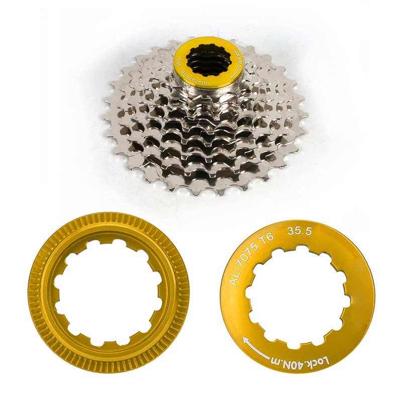 VGEBY1 Cassette Lock Ring, Bicycle Flywheel Cassette Lock Ring, Bicycle