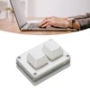 Mini Keypad 2 Keys USB Red Switch Plug and Play
