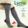 Iambamboo Mens Compression Socks for Men Women (3 Pairs) 15-20