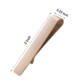 5Pcs Tie Clips, Tie Clip for Men, Elegant Tie Bar for Mens Stainlees Steel Tie Clips with Gift Box, Stylish Tie Bars Clasps for Men Unique for Business Wedding and More RNSXYAT