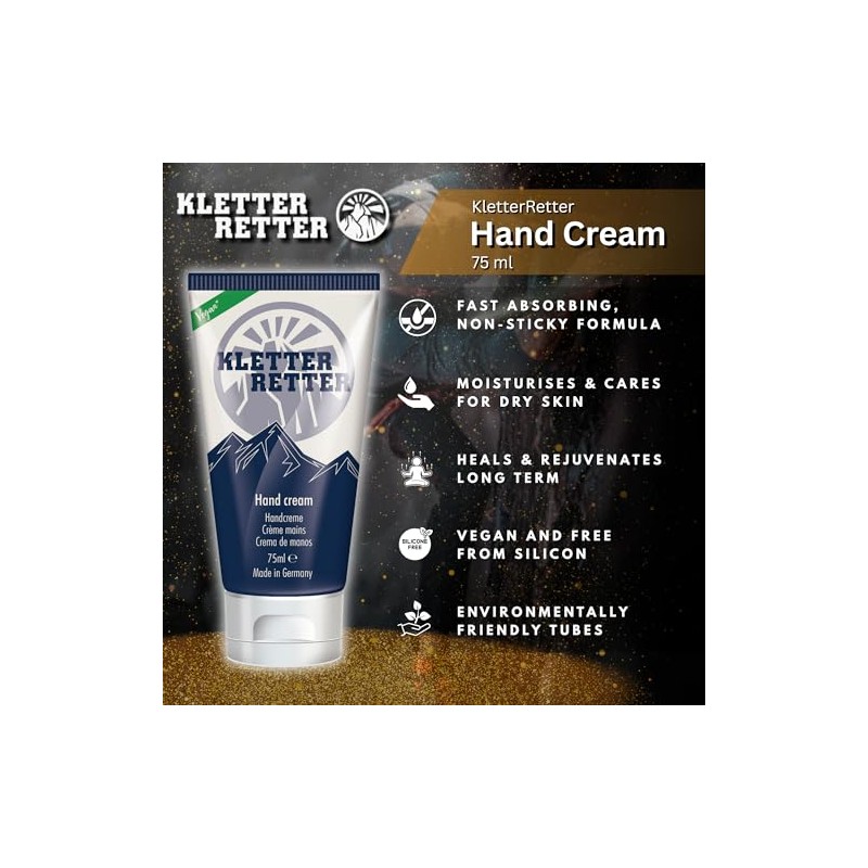 Climbing Rescue Hand Cream 75ml – with Panthenol, Calendula and
