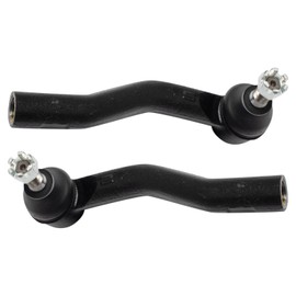 TRQ Front Outer Tie Rod Set Compatible with 2019-2021 Lexus UX200 UX250h 2018-2021 Toyota C-HR 2019-2022 Corolla 2016-2022 Prius Prius AWD-e 2017-2022 Prius Prime
