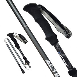 Wellstar CA1903 hiking stick folding folding stick duralumin 5-stage stick Wellstar folding stick AT 1 CA1903 (Blue)