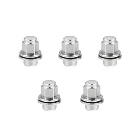 Lcyen 5Pcs Wheel Nuts Set for Jaguar XF XE X-Type F-TYPE S-TYPE XJ X350 X351 X358 XK XKR M12 x 1.5 Locking Wheel Lug Nuts