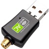USB WiFi Adapter 600Mbps Wireless Card Network Dongle for PC