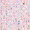Partywind 408 PCS Kids Tattoos for Party Supplies, Individually Wrapped