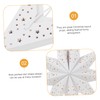 Homoyoyo 3pcs Christmas Shades Folding Paper Hanging Decorations for Warm