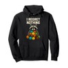 I Regret Nothing Sarcastic Raccoon Yarn Lover Knitting Squad Pullover