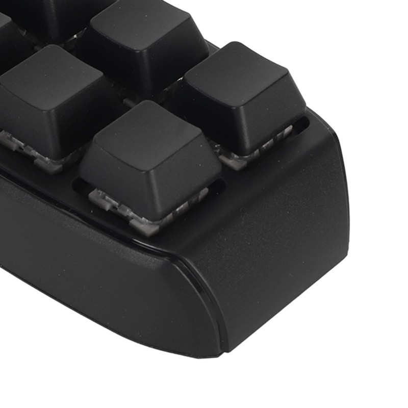 Mini Keypad 6 Keys 1 Knob Red Switch Mechanical Plug