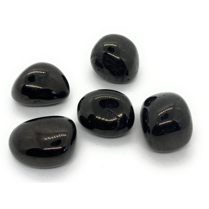 Jet Crystal Large Tumbled Stone - 1 Pc