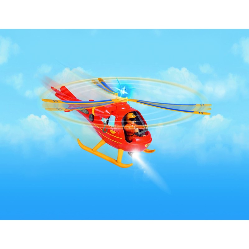 Simba 7/109252510038 109252510 Helicopter, Red