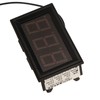 YB28VTM LED Digital Voltmeter Low Power Alarm Battery Indicator Thermometer