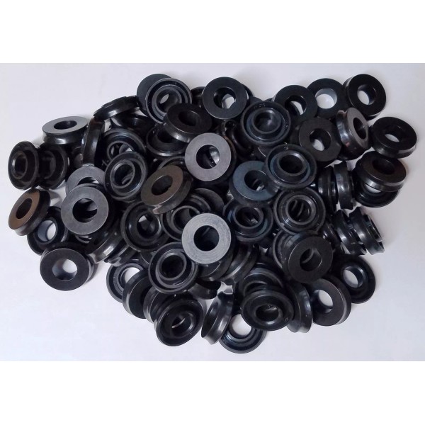 ANJEE Lot 100 Rubber Wheel Cylinder Rings 1-1/8"(BC40123