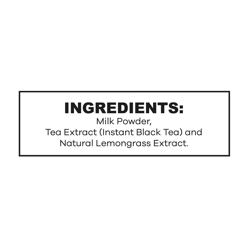Quik Tea Unsweetened Lemongrass Chai Tea Latte - 10 Count