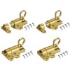 M METERXITY 4-Pack Self-Closing Latch Aluminum Alloy Automatic Window Sliding