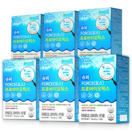 One day well-being Super Force Probiotics 5g / 슈퍼 포스 프로바이오틱스 5g x 30포 6개월분(6개) 분말 유산균 프로바이오틱스 설날 명절 설 선물세트