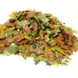 Aquatic Foods Inc. Premium Vitamin Enriched Flakes for All Tropical Fish, All Koi & Pond Fish with Additional Pellets & Wafers Included, AFI Flakes - 5-lbs