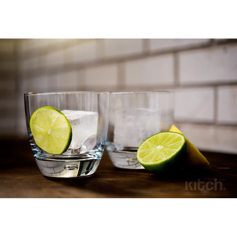 Large Cube Silicone Ice Tray, 2 Pack by Kitch, Giant