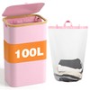 Laundry Hamper With Lid 100L, Clothes Hamper for Laundry with