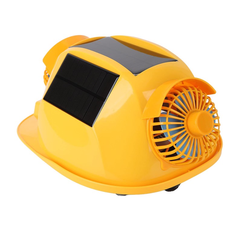 Miskall Hard Hat, Smart Construction Hard Hat, Double Fan Helmet