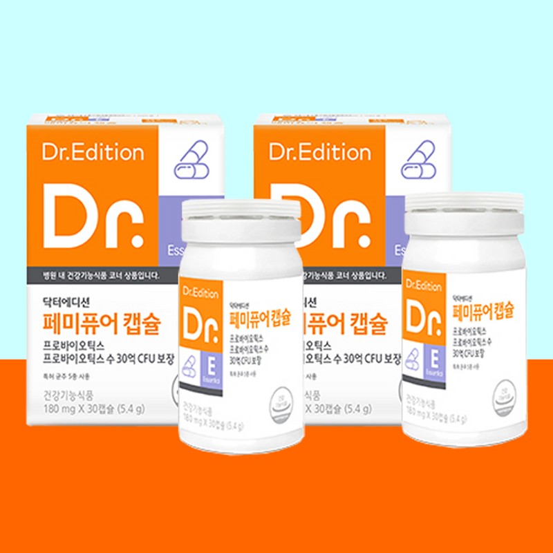 Doctor Edition Femipure Capsule 180mg x 30 capsules Vaginal Lactobacillus