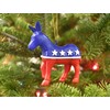 Tree Buddees USA Presidential/Political Party Christmas Ornament (Democratic Party)