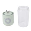 Electric USB Juicer Blender Green 6 Leaf Blades 1300mAh 500ml