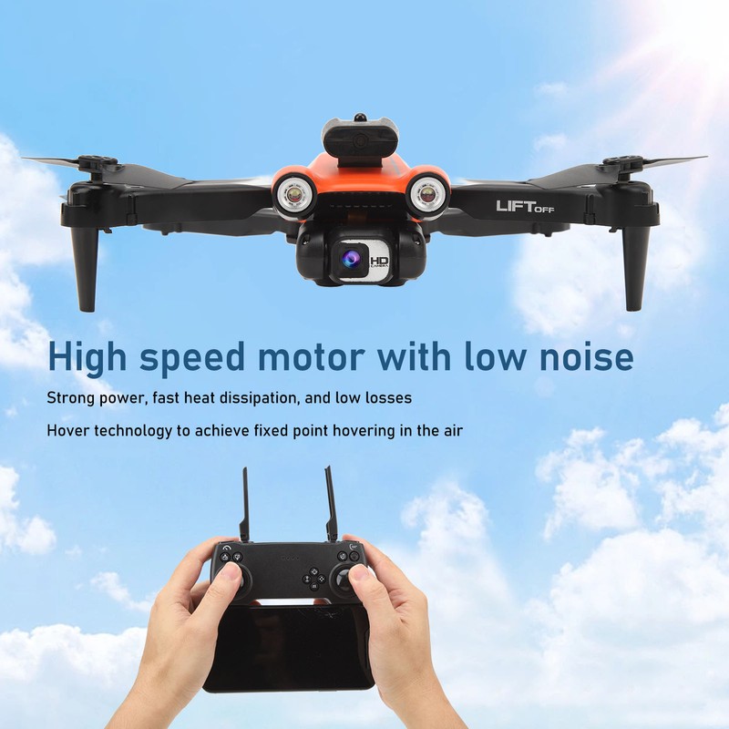 S163 RC Drone Obstacle Avoidance Folding Camera Angle Adjustable Low
