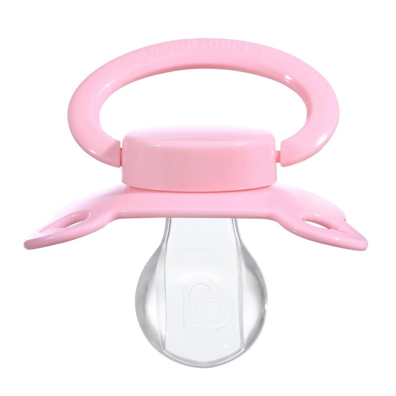 Landofgenie Adult Size Dummy Large Teat Shield Dummy Pink