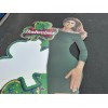 NOS Kathy Ireland St Patrick's Day Budweiser Life Size Cardboard