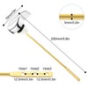 for TOTO Toilet Handle Replacement, Universal THU004#CP Trip Lvr for