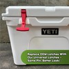 Beast Cooler Accessories 2 Pack Replacement Lid Latches Compatible with