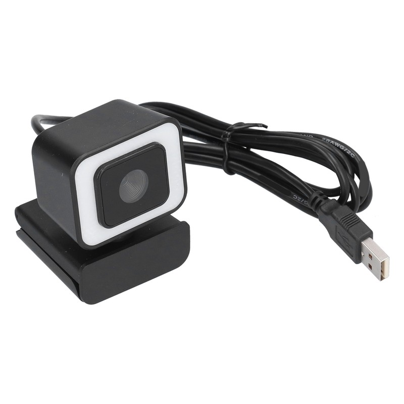 USB Webcam 1080p 30fps 360° Rotation HD USB Camera with