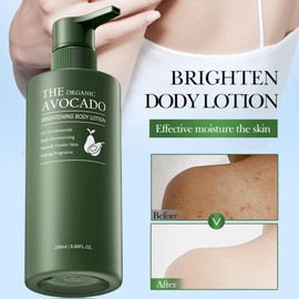 Feuchtigkeitsspendende Body Lotion, Körperlotion Für Trockene Haut Feuchtigkeitsspendende Körpercreme Mit Avocado Hautcreme Mit Energetisierendem Duft, 48h Feuchtigkeit Für Körper, Gesicht