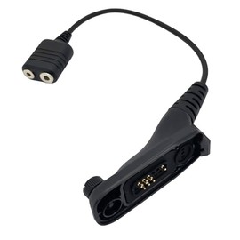 stdgove APX 6000 Earpiece Mic Headset Adapter to K1 2 Pin Audio Compatible with Motorola APX 6000 7000 8000 XPR 6550 7550 6550E 7550E Walkie Talkie Accessories