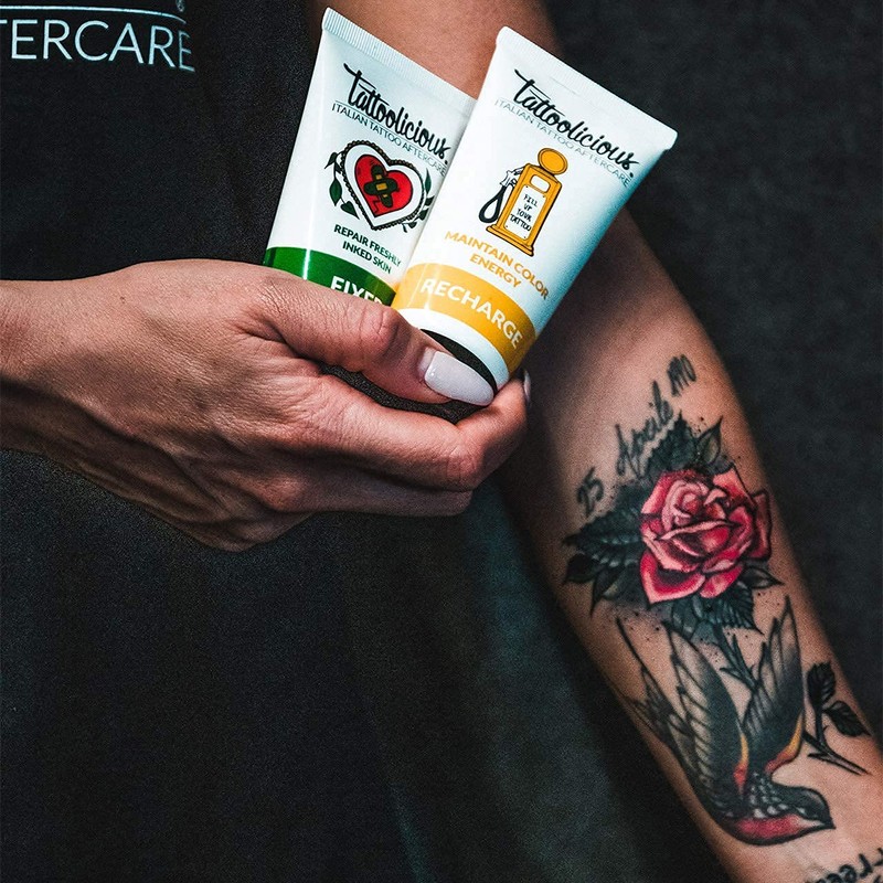 Tattoolicious Combo After Care 75 ml + Revitalising Cream Soothing for